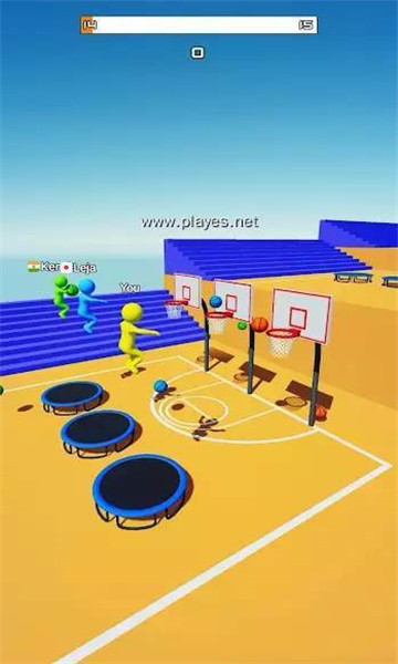 炫酷扣篮3D最新版下载-Color Dunk 3D(炫酷扣篮3D安卓版)下载 v1.1.4 遊戲截圖 1