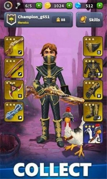 英雄主义史诗幻想曲Heroics游戏下载-Heroics(英雄主义史诗幻想曲安卓版)下载 v1.11.76 ئويۇن سۈرىتى 3