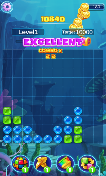 Crazy Gem Blast游戏下载-Crazy Gem Blast(疯狂的宝石爆炸)手机版下载 V1.0.4 게임 스크린샷 3