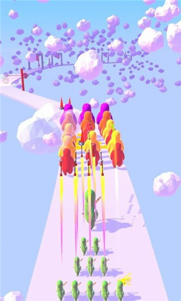 箭射小红人游戏下载-箭射小红人安卓版(Crowd Shoot 3D Archer Chase)下载 v0.12 རོལ་རྩེད་པར་རིས། 1