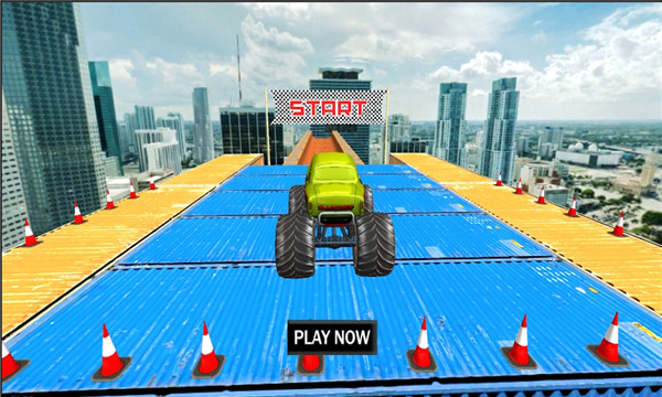 monster truck 3d jump race游戏下载-monster truck 3d jump race安卓版下载 v0.4 游戏截图 1