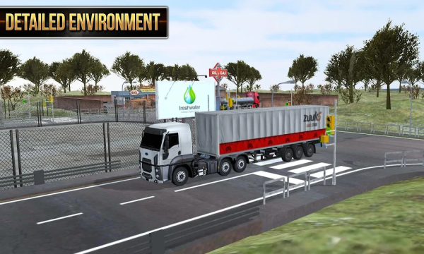 Euro Truck Driver2018游戏下载-快递运输模拟器(Euro Truck Driver2018安卓版)下载 v4.6 游戏截图 2