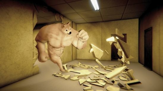 肌肉柴犬游戏下载-肌肉柴犬(backrooms buff doge)下载 v1.12 游戏截图 1