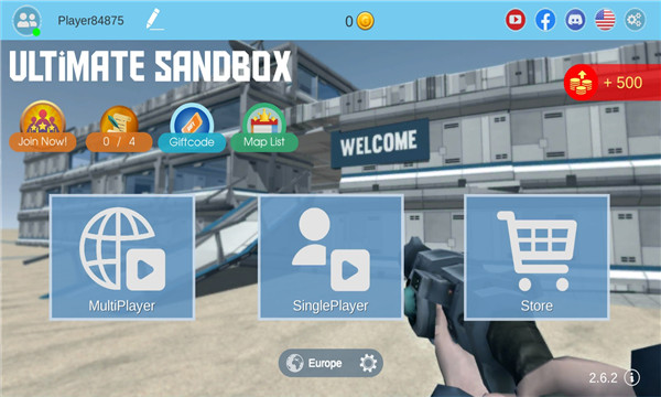 终极沙盒自带修改器下载2026-终极沙盒自带修改器最新版本(Ultimate Sandbox)下载 v2.6.2 游戏截图 1