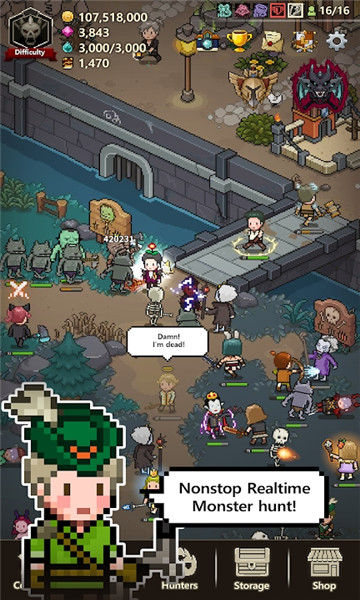 猎魔村物语游戏下载-Evil Hunter Tycoon(猎魔村物语安卓版)下载 v1.401 游戏截图 3
