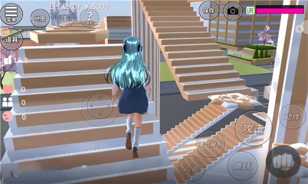 樱花恋爱校园物语游戏下载-樱花恋爱校园物语手机版下载 v2.0安卓版 游戏截图 1