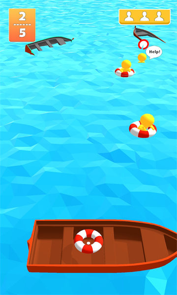 抛接泳圈游戏下载-抛接泳圈最新版(Throw and Catch)下载 v1.0.0 游戏截图 1