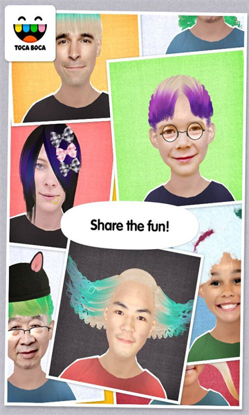 hair salon me安卓版下载-toca hair salon me下载 v2.4最新版 游戏截图 1