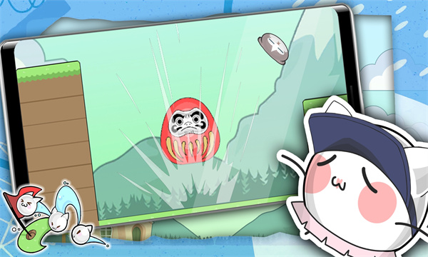 疯狂猫尔夫游戏下载-疯狂猫尔夫安卓版(Crazy Golf Cat)下载 v1.7.7最新版 게임 스크린샷 2