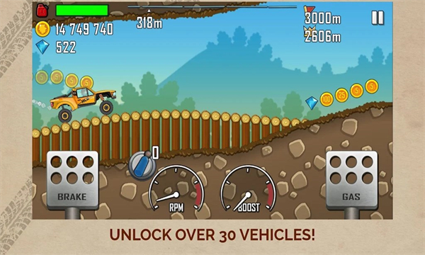 登山赛车国际服下载-登山赛车国际版最新版(Hill Climb Racing)下载 v1.67.4 게임 스크린샷 2