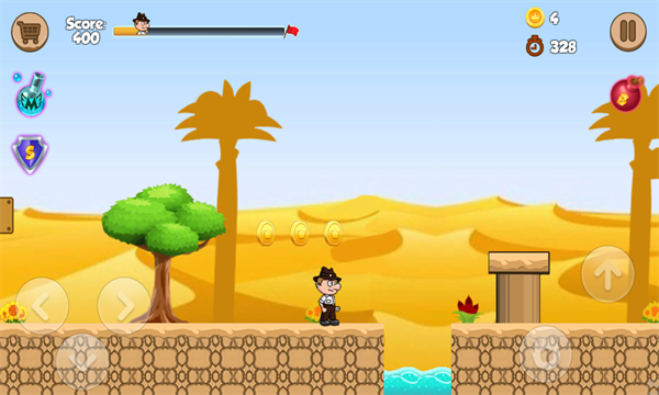 沙漠男孩泰德冒险游戏下载-沙漠男孩泰德冒险安卓版(Ted Adventure)下载 v2.1.2 Тоглоомын зураг 2