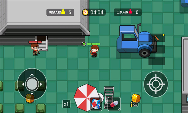 空投跳伞吃鸡小游戏下载-空投跳伞吃鸡手机版下载 v1.0 游戏截图 3