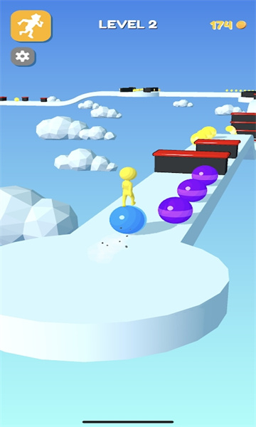 踩球快跑下载最新版-踩球快跑小游戏(stack rider)下载 v1.42 游戏截图 4