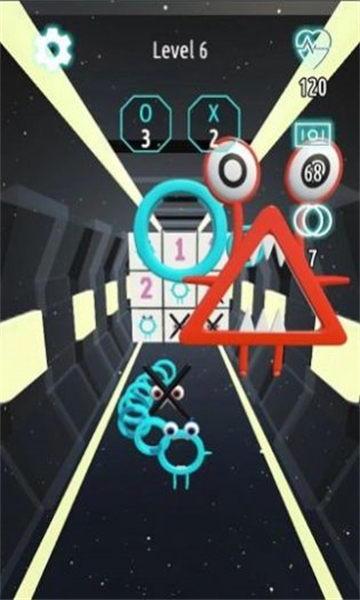 井字棋战跑安卓游戏下载-井字棋战跑最新版(TicTacToeRunner)下载 v1.0 游戏截图 1