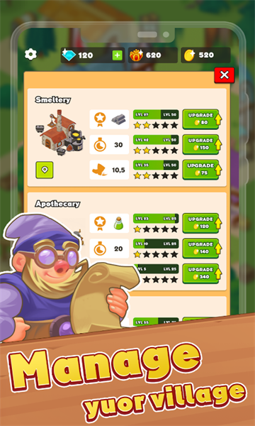 英雄村庄游戏下载-英雄村庄手机版(Hero Village)下载 v0.705安卓版 游戏截图 3