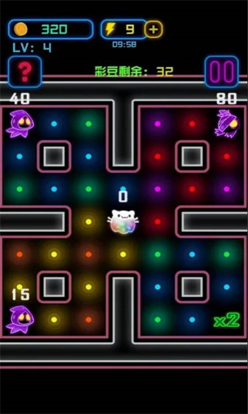 欢乐吃豆猫手机版下载-欢乐吃豆猫游戏最新版下载 v1.0.0 游戏截图 2