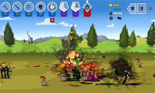 火柴人战争遗产3中文版下载-火柴人战争遗产3正版(Stick War 3)下载 v2025.5.2288 游戏截图 3
