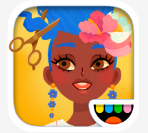 Toca چاچ ياساش سالونى 4 ماكىياژ نۇسخىسىنى ھەقسىز چۈشۈرۈش - Toca چاچ ياساش سالونى 4 ئويۇنىنى چۈشۈرۈش v3.0
