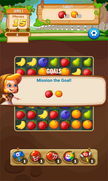 水果狂消游戏下载-水果狂消安卓版(Crystal Mania)下载 v1.0 游戏截图 3