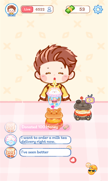 波霸奶茶店游戏下载-波霸奶茶店安卓版下载 v0.1最新版 游戏截图 3