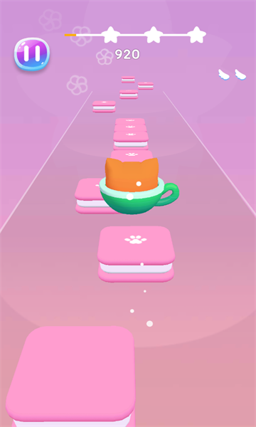 猫猫的奔跑游戏下载-猫猫的奔跑安卓版(Cat-Cup Dance)下载 v1.0.1 རོལ་རྩེད་པར་རིས། 1