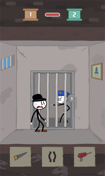 逃离监狱火柴人9游戏下载-逃离监狱火柴人9安卓版下载 v1.1最新版 游戏截图 3