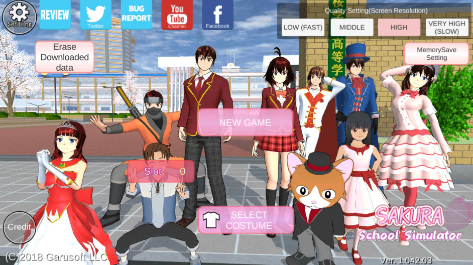SAKURA SchoolSimulator2026下载-SAKURA SchoolSimulator最新版本下载 v1.047.04 游戏截图 4