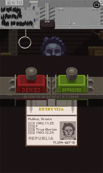 请出示证件中文版(Papers, Please)